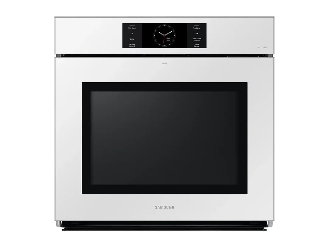 Samsung Bespoke Series White 30" Single Electric Oven
