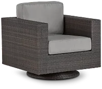 Fina Gray Swivel Chair