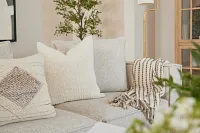 Macie Ivory Accent Pillow