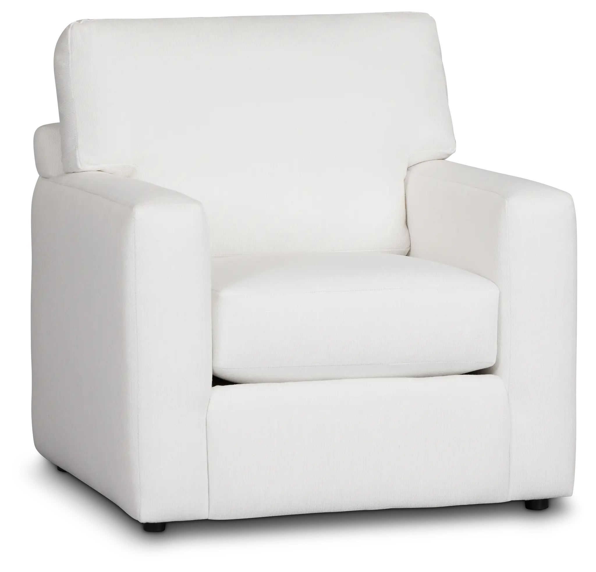 Rhodes White Fabric Chair Rhodes White Fabric Chair