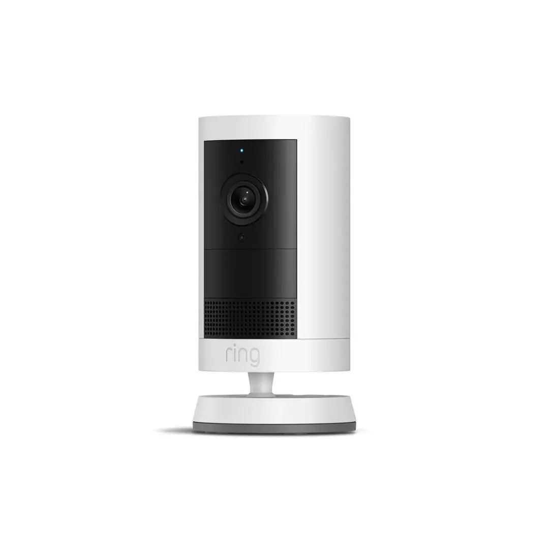 Ring Cam Plus Battery White Outdoor Security Cameras Ring Cam Plus Battery White Outdoor Security Cameras