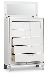 Vegas White Chest