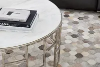 Koda Marble Round Coffee Table