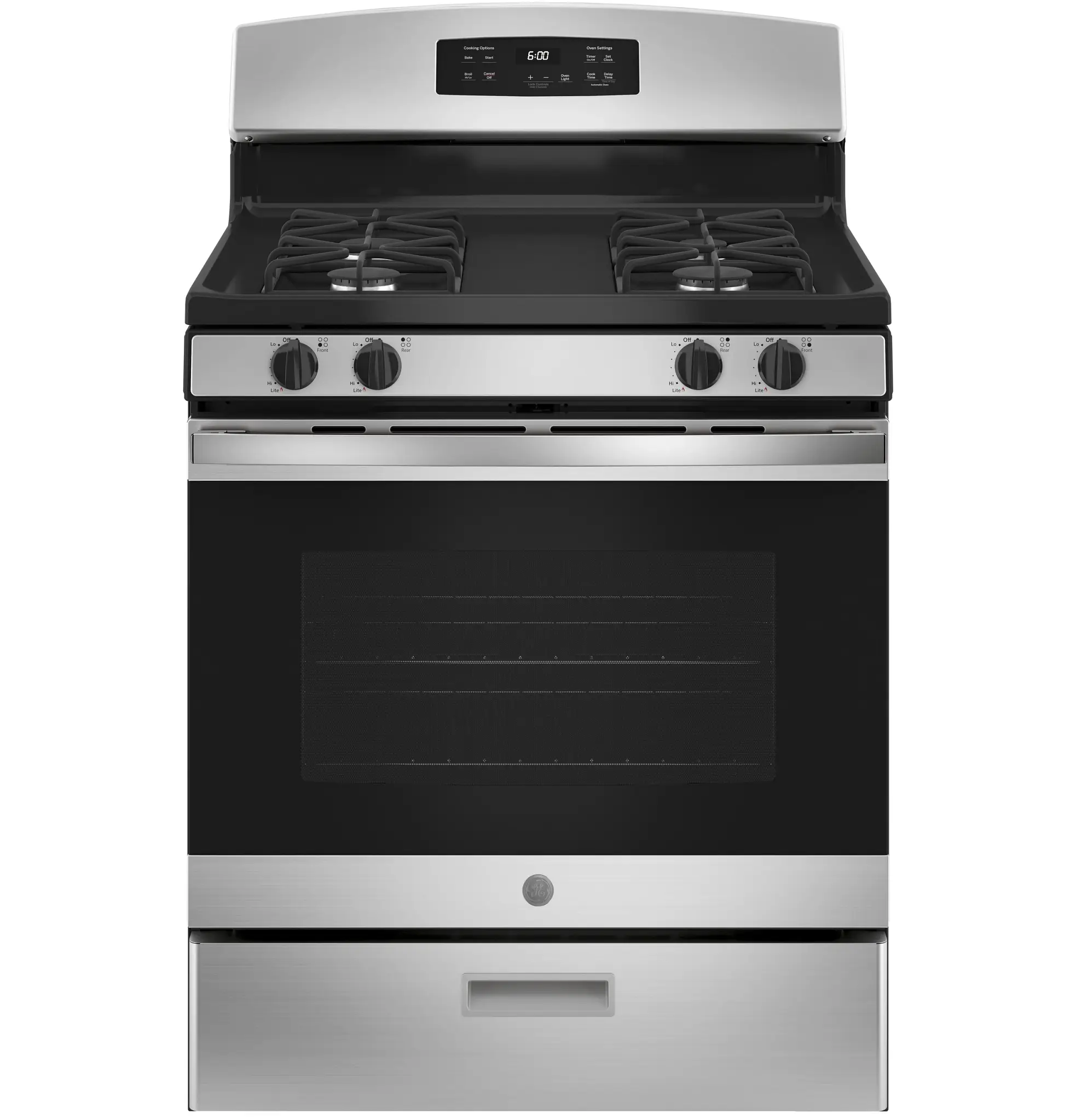 Ge 60 Series Stainless Steel 30" Gas Range Ge 60 Series Stainless Steel 30" Gas Range