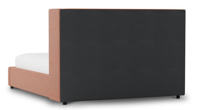 Captiva Sutton Orange 48" Upholstered Shelter Bed