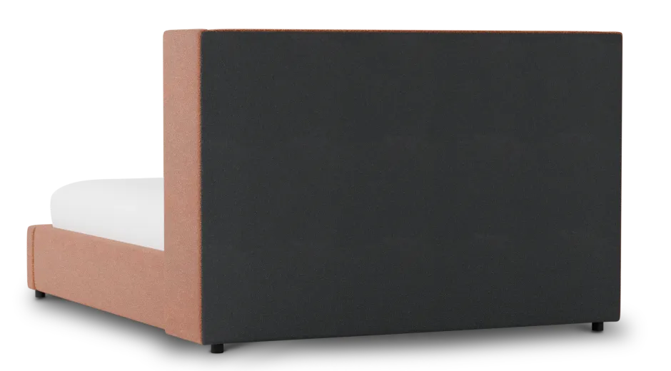 Captiva Sutton Orange 48" Upholstered Shelter Bed