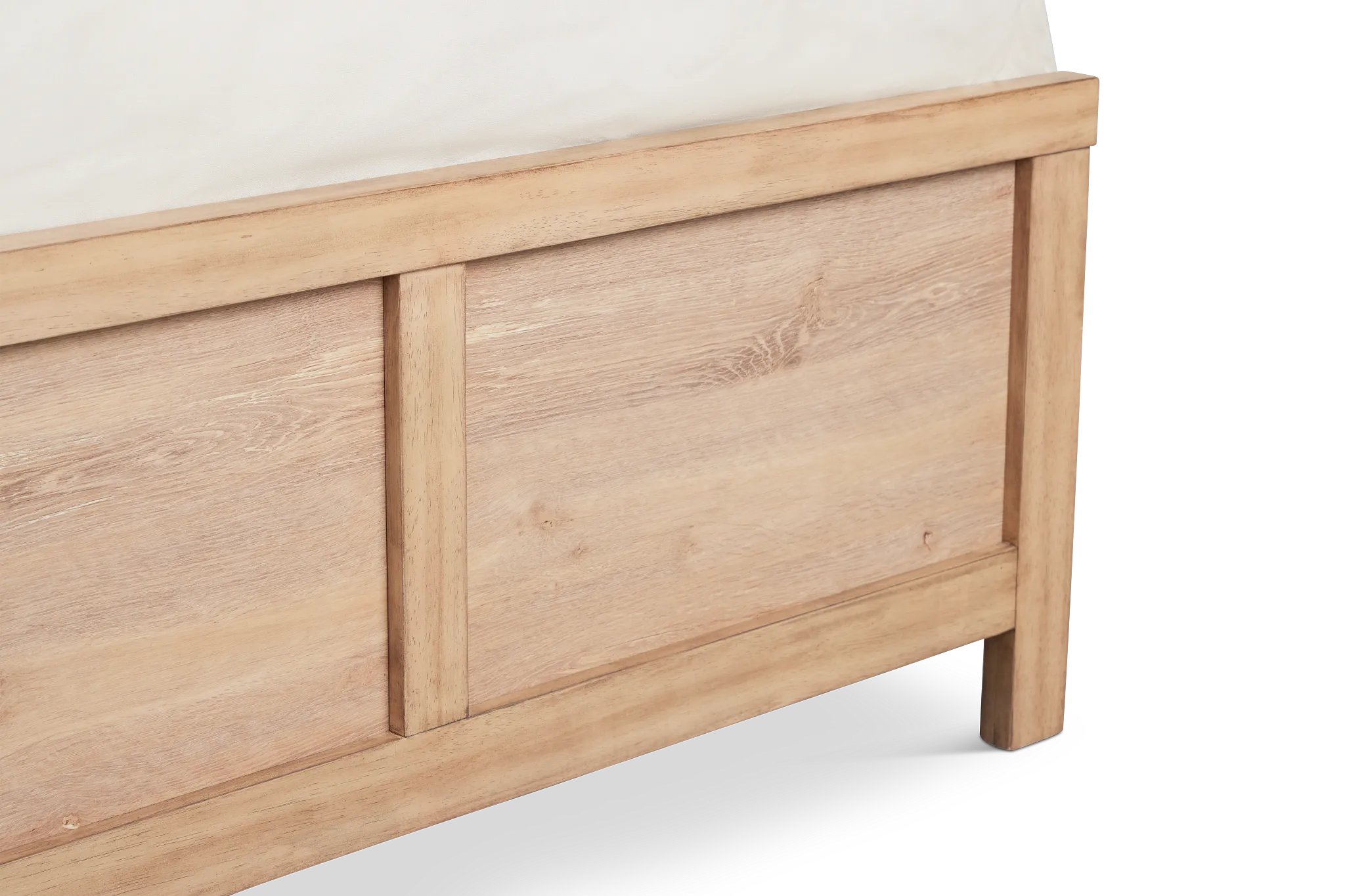 Layton Light Tone Panel Bed