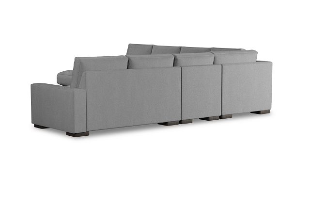 Edgewater Delray Light Gray Large Left Chaise Sectional