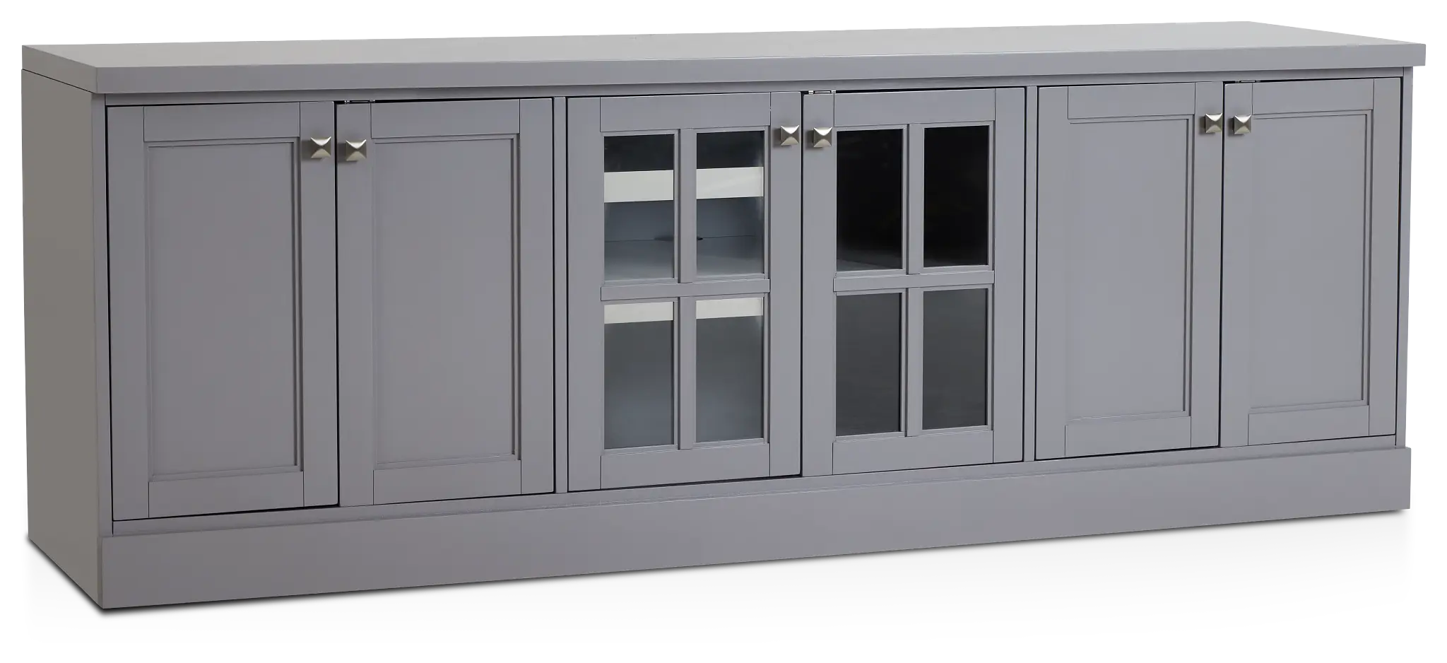 Newport Gray 84" Tv Stand Newport Gray 84" Tv Stand