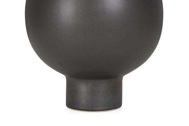 Doni Black Medium Vase