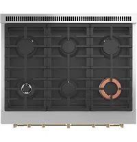 Cafe 366 Series White 36" Gas Range