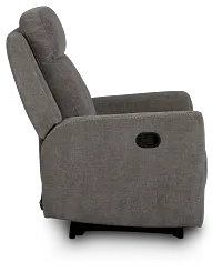 Dean Gray Fabric Recliner