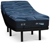 Iseries Nxg 1500 12" Firm Plus Adjustable Mattress Set