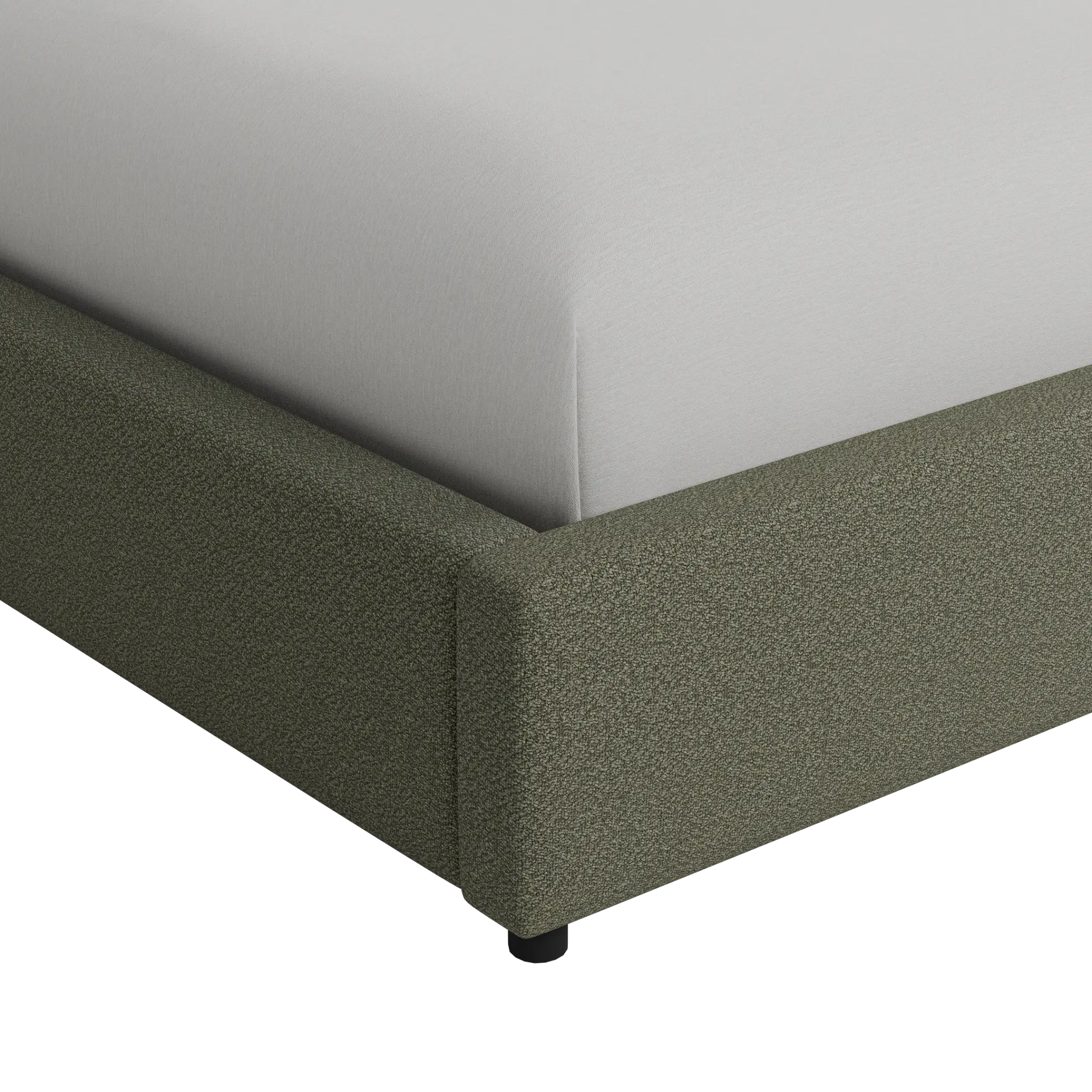 Grayton Sutton Green 54" Upholstered Platform Bed Grayton Sutton Green 54" Upholstered Platform Bed