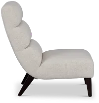 Emily Beige Fabric Accent Chair