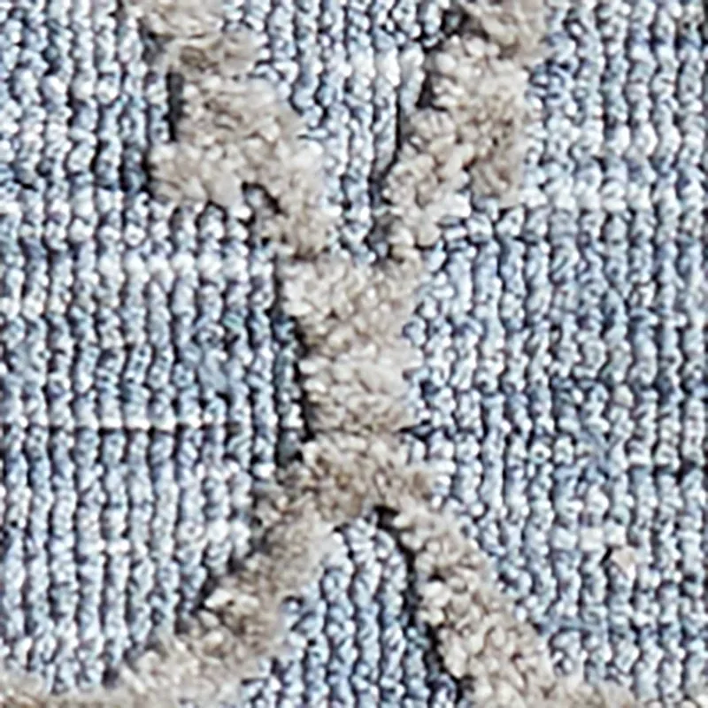 Milton Light Beige Poly Blend 5x8 Area Rug