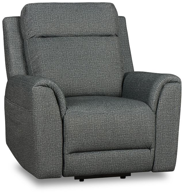 Gavin Dark Gray Fabric Power Lift Recliner