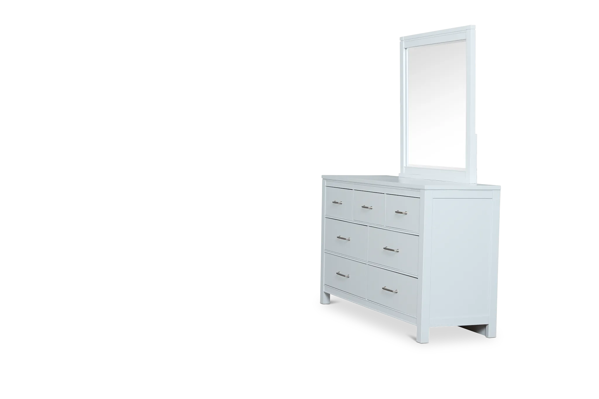 Carolina Light Blue Dresser & Mirror