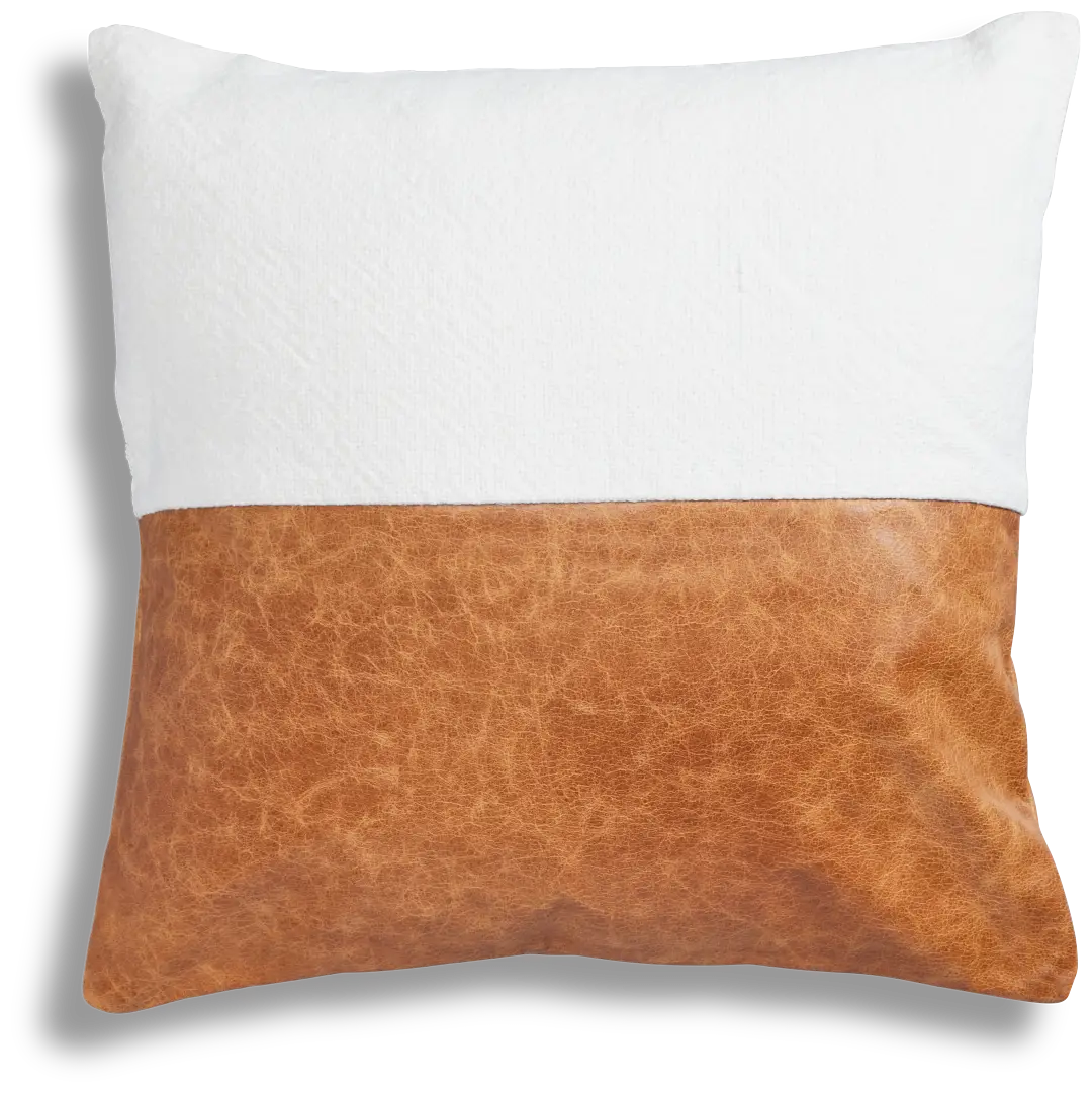 Canya Ivory Square Accent Pillow Canya Ivory Square Accent Pillow