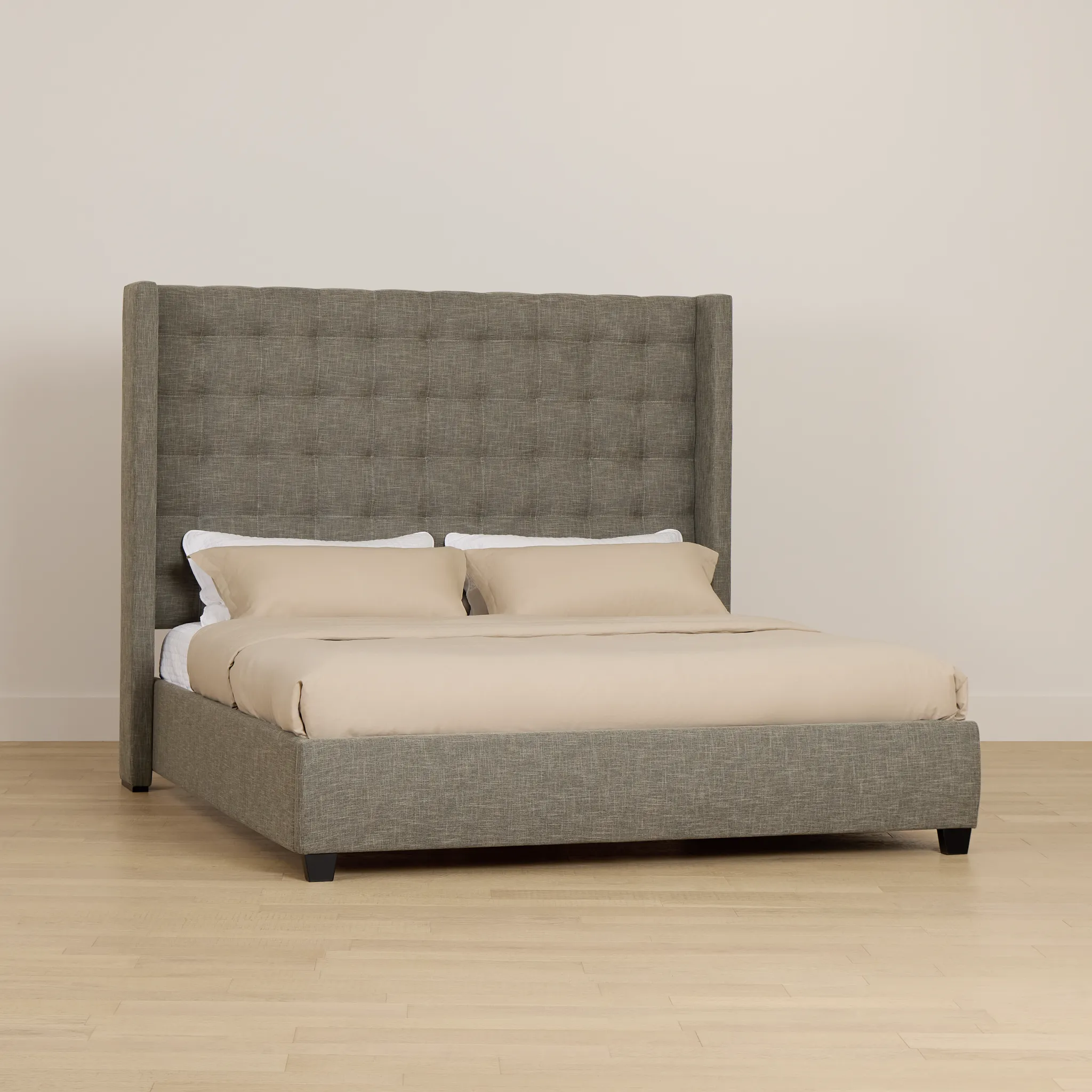 Chatham Gray High Platform Bed
