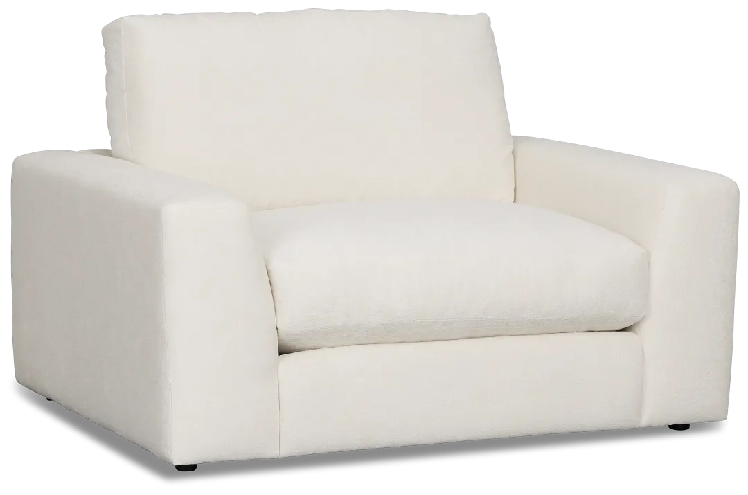 Calista Ivory Fabric Chair
