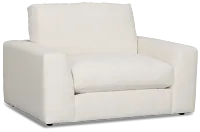 Calista Ivory Fabric Chair