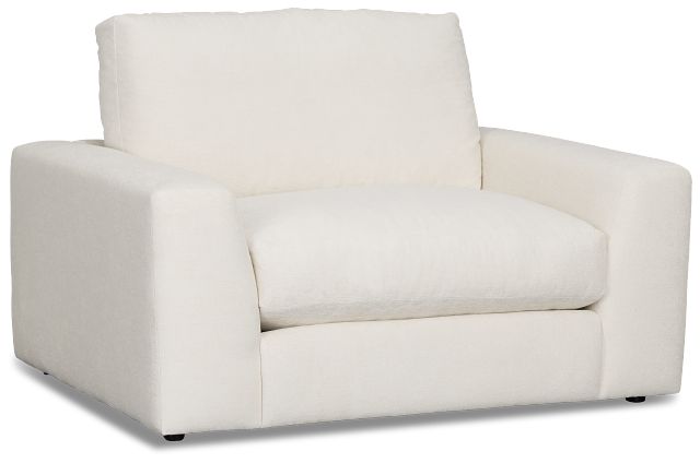 Calista Ivory Fabric Chair