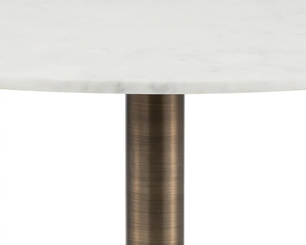 Elvira White Round Table
