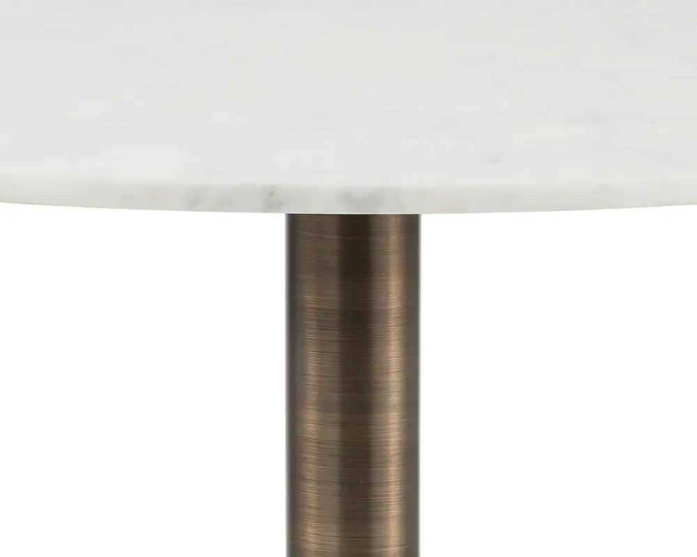 Elvira White Round Table Elvira White Round Table