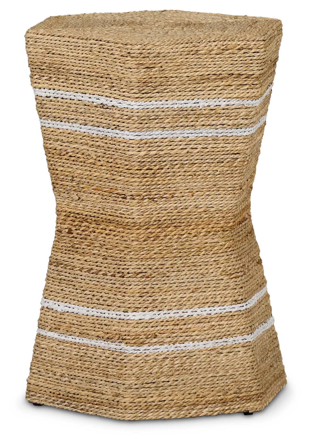 Sailor Woven Stripe Accent Stool Sailor Woven Stripe Accent Stool