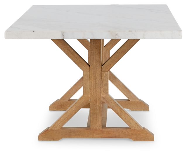 Somerset White Rectangular Table