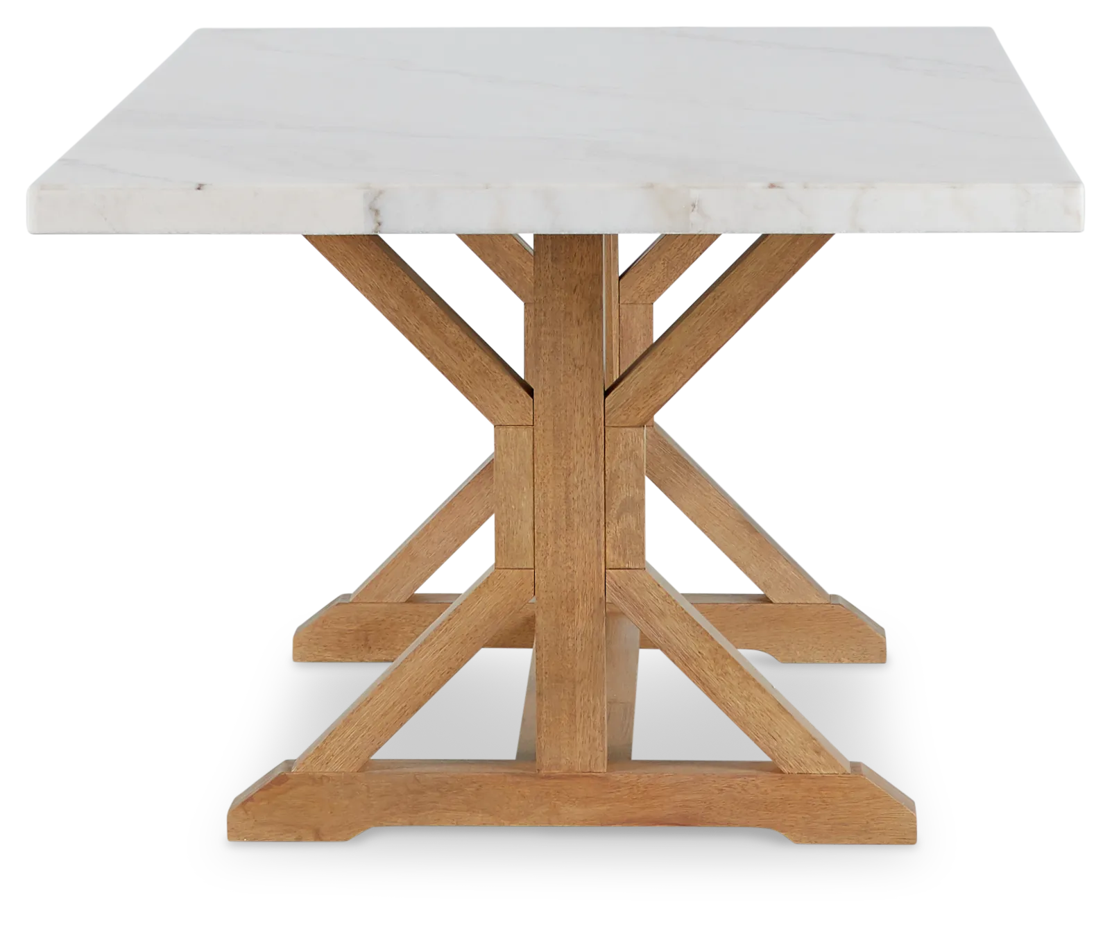 Somerset White Rectangular Table