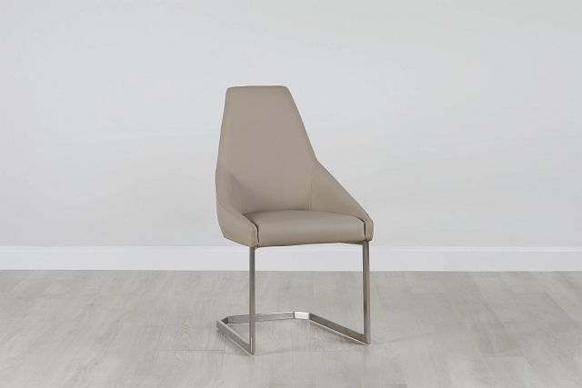 Monaco Taupe Upholstered Side Chair