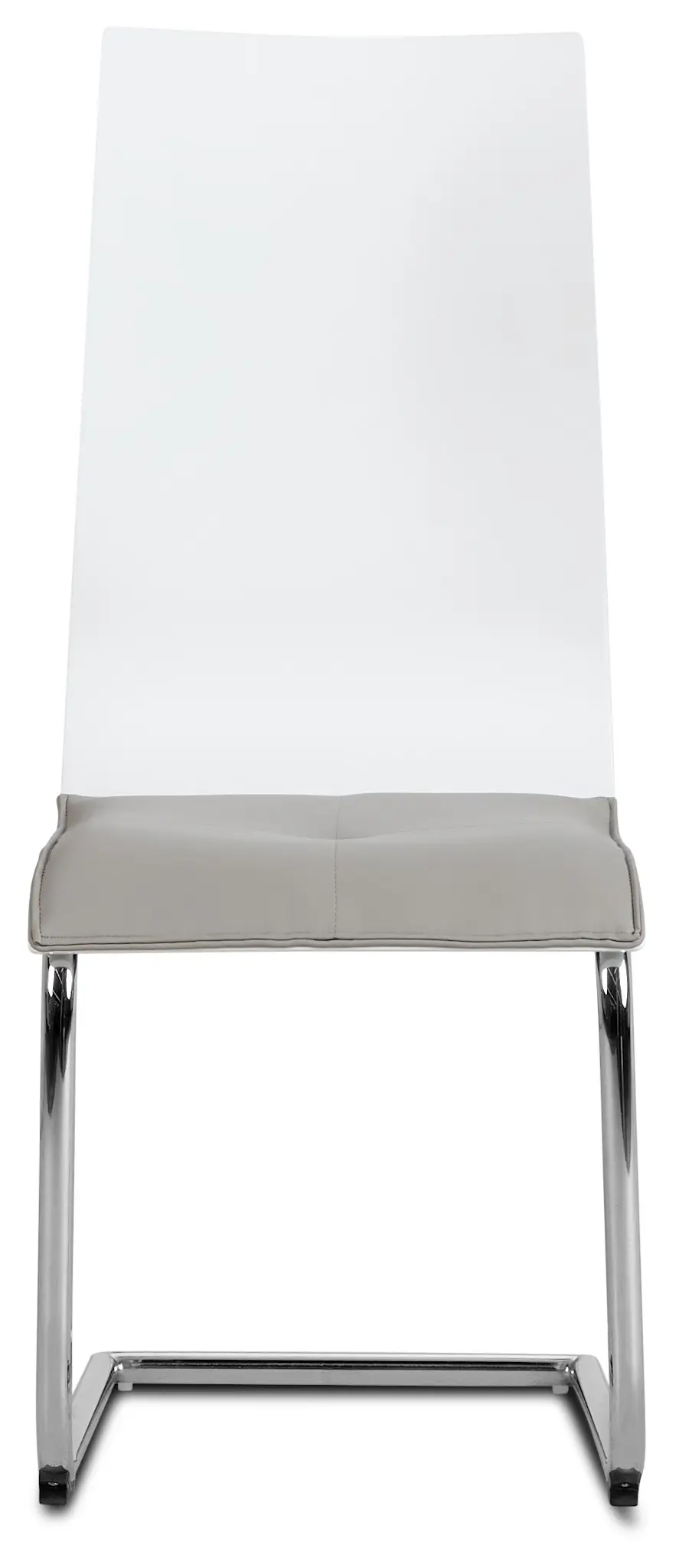 Pavia Two-tone Chrome Upholstered Side Chair Pavia Two-tone Chrome Upholstered Side Chair