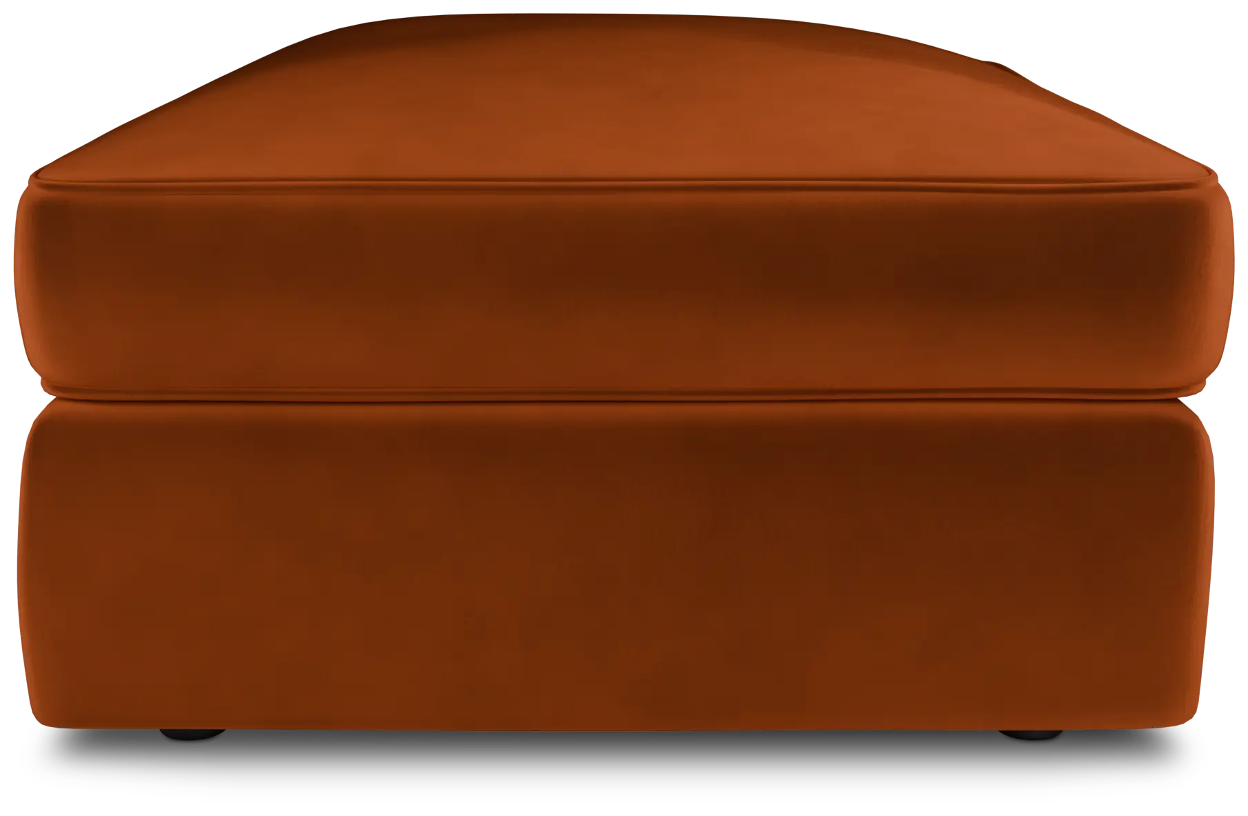 Siesta Joya Orange Fabric Ottoman Siesta Joya Orange Fabric Ottoman