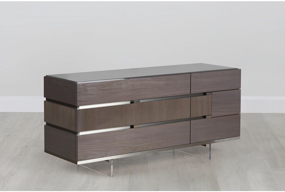 Athena Dark Gray Dresser Bedroom Dressers City Furniture