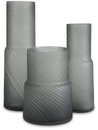 Glenview Dark Gray Large Vase