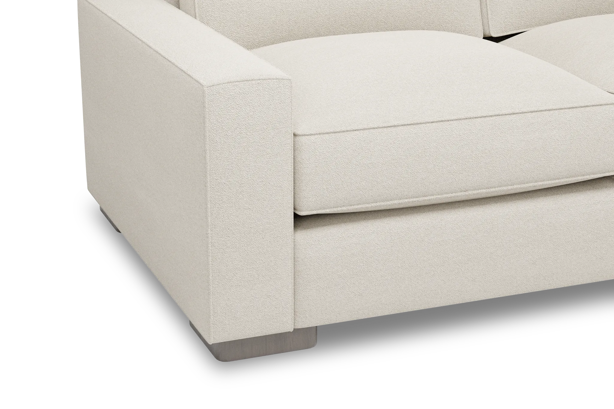 Edgewater Elite Ivory Large Two-arm Sectional