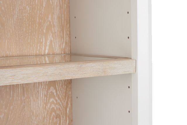 Boca Grande Two-tone File Cabinet With Hutch