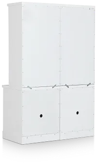 Newport White Door Bookcase