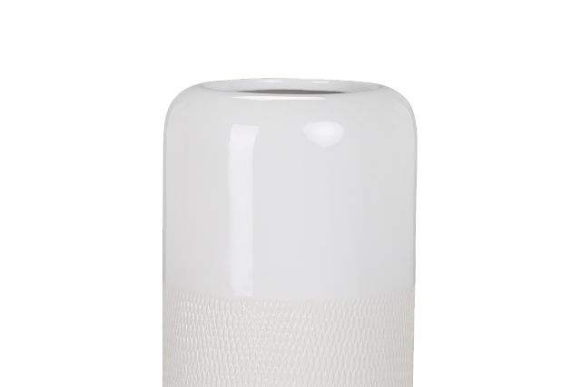 Augi White Medium Vase