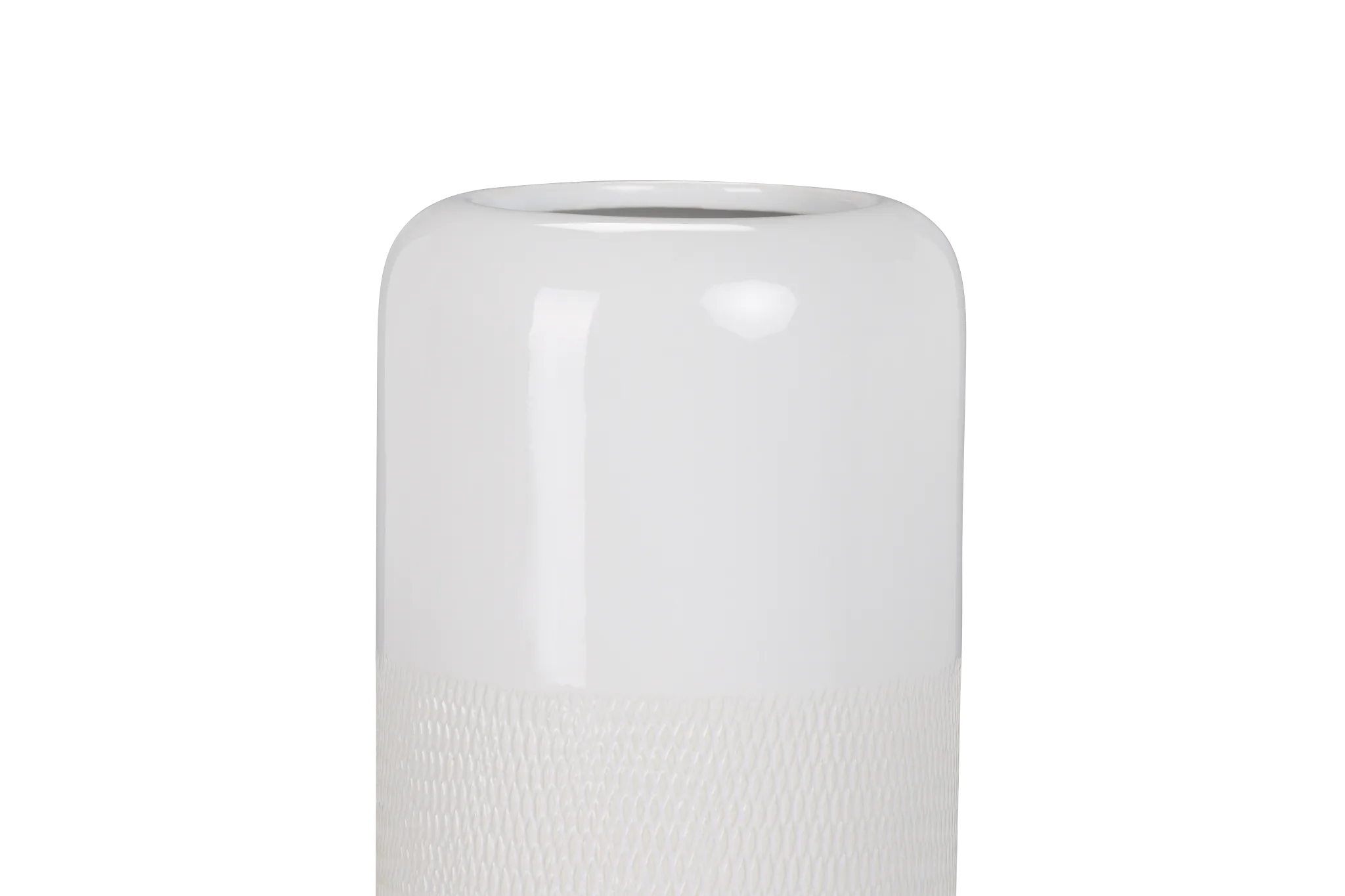 Augi White Medium Vase