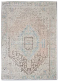 Emmy Light Blue 8x10 Area Rug