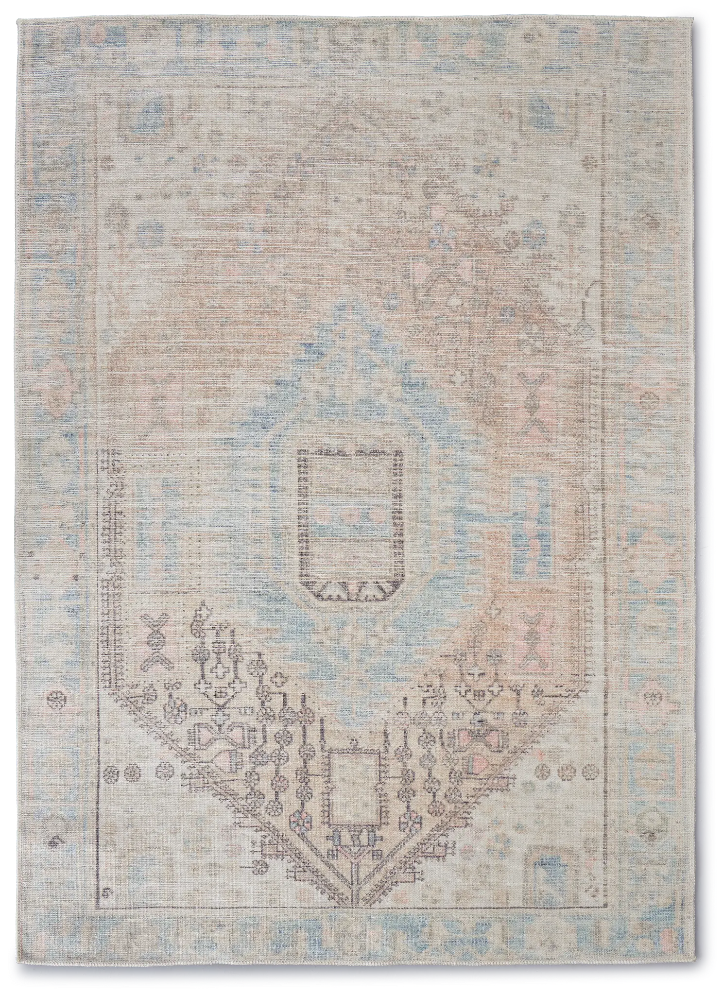 Emmy Light Blue 8x10 Area Rug Emmy Light Blue 8x10 Area Rug