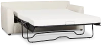 Tate Light Beige Fabric Memory Foam Sleeper