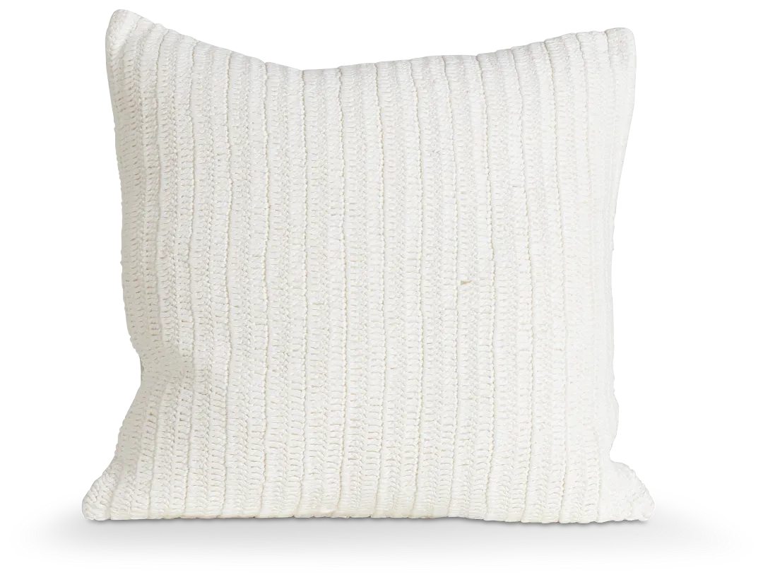 Macie Ivory Accent Pillow