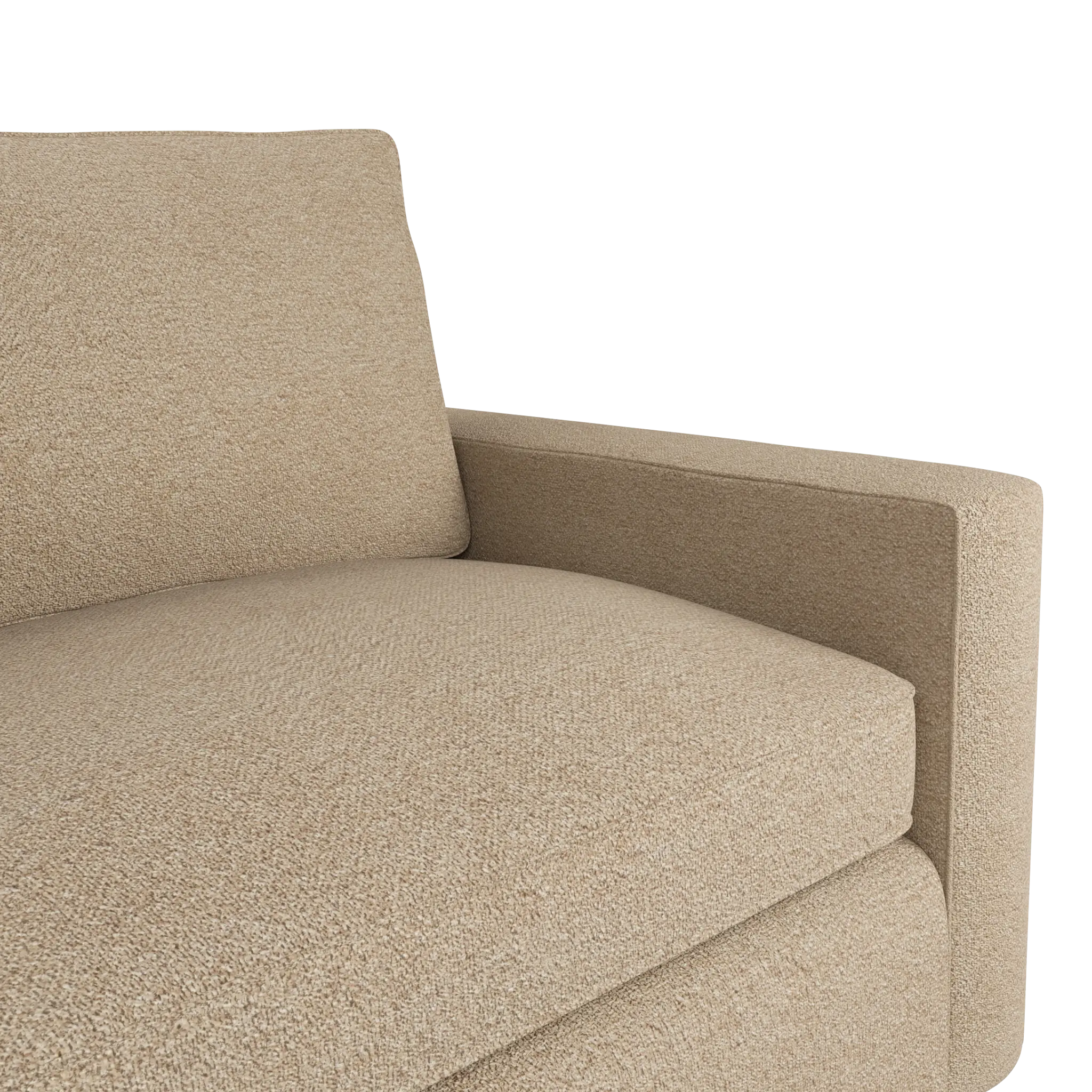Siesta Elite Taupe Fabric Memory Foam Sleeper Siesta Elite Taupe Fabric Memory Foam Sleeper