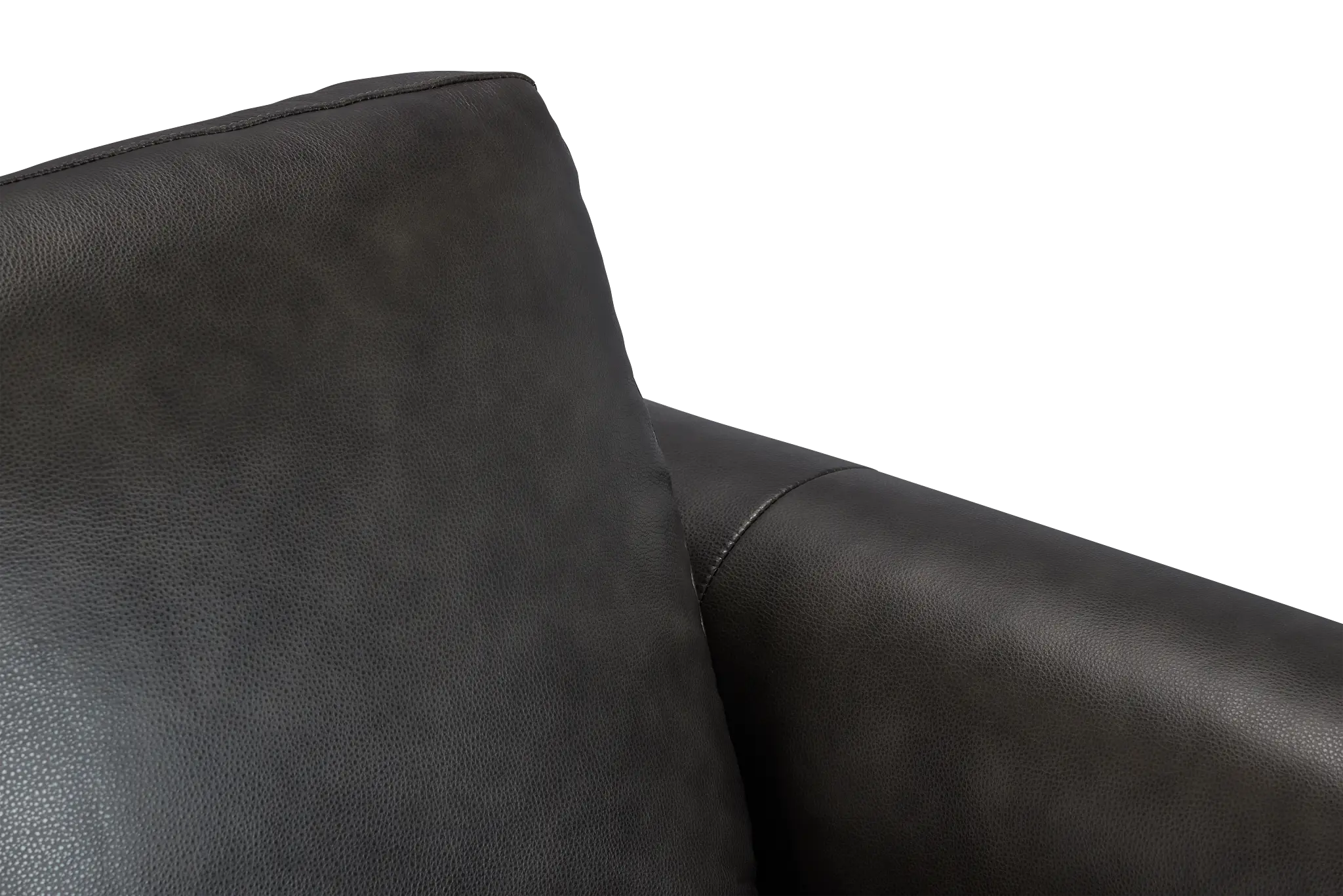 Lincoln Dark Gray Lthr/vinyl Chair Lincoln Dark Gray Lthr/vinyl Chair