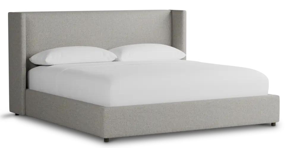 Captiva Elavation Khaki 48" Upholstered Shelter Bed Captiva Elavation Khaki 48" Upholstered Shelter Bed