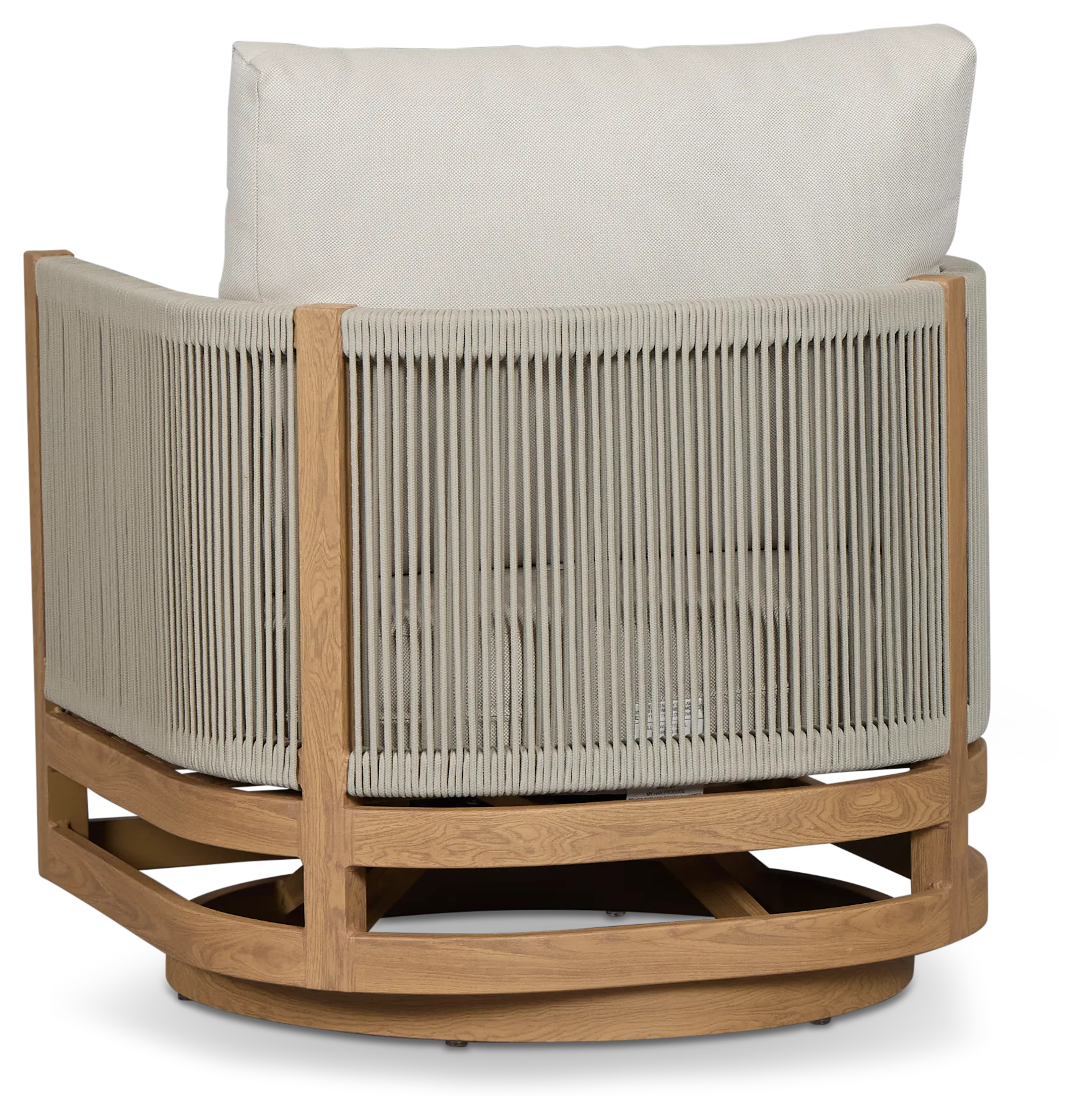 Paros Light Tone Swivel Chair